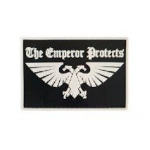Нашивка PVC/ПВХ с велкро Warhammer 40k The Emperor Protects